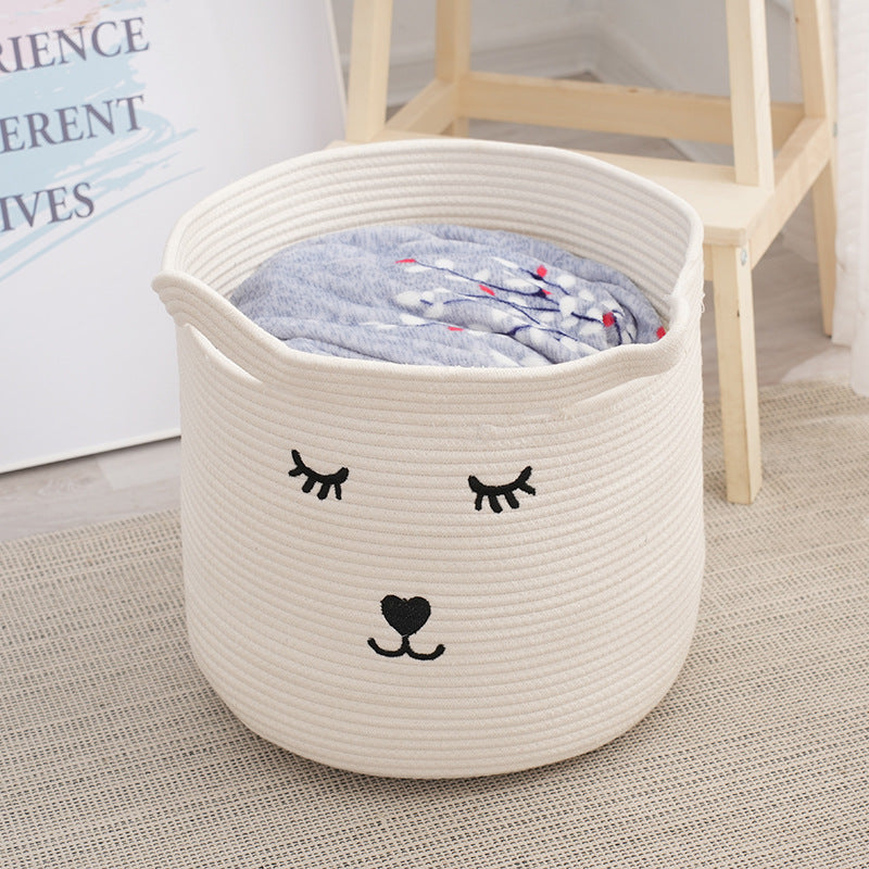 Tier motif storage basket Acalora