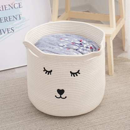 Tier motif storage basket Acalora