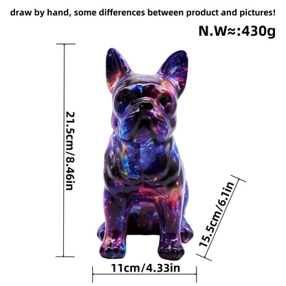 Artistically designed bulldog figure Acalora