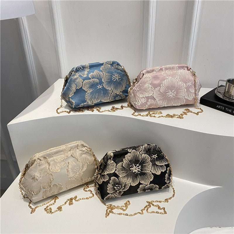Embroidered Evening Clutch Acalora