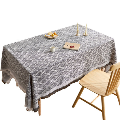 Elegant Textured Tablecloth  1788834190