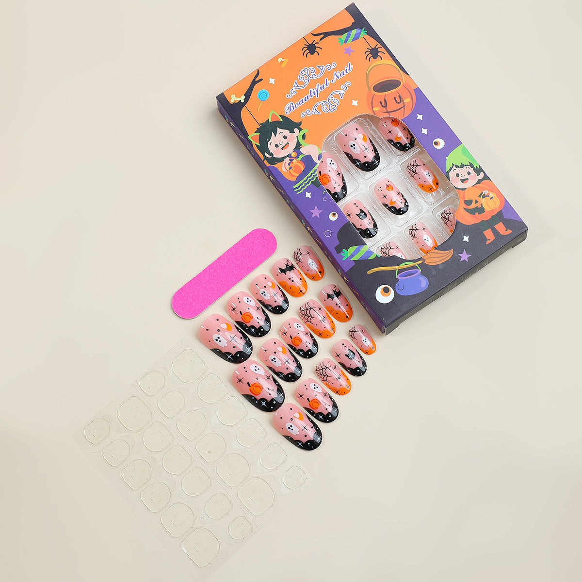 Halloween Themed Press-On Nail Set Acalora 1788495966