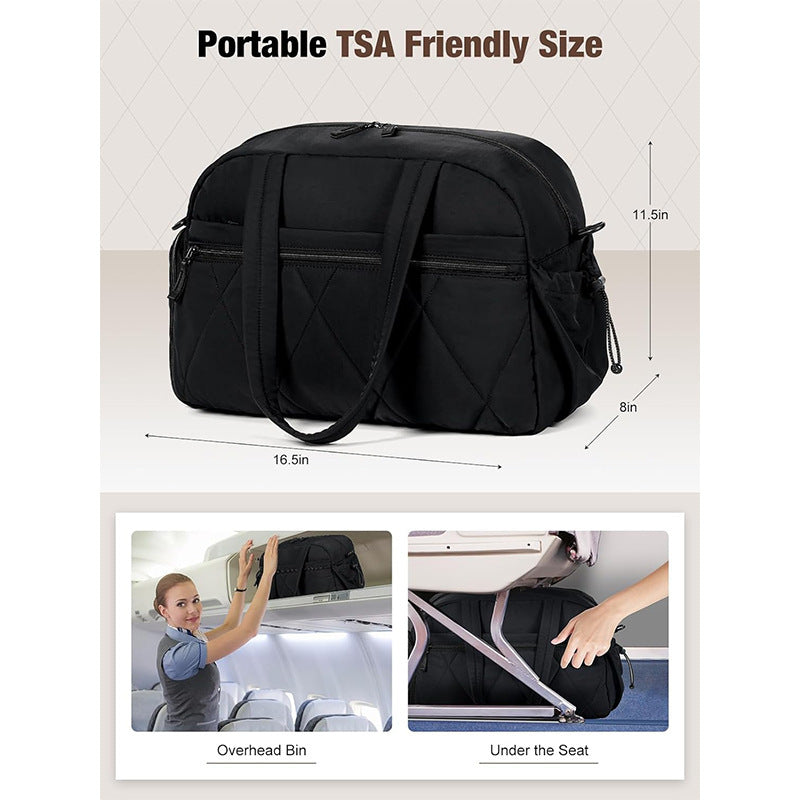 Multi-Functional Quilted Duffle Bag Acalora