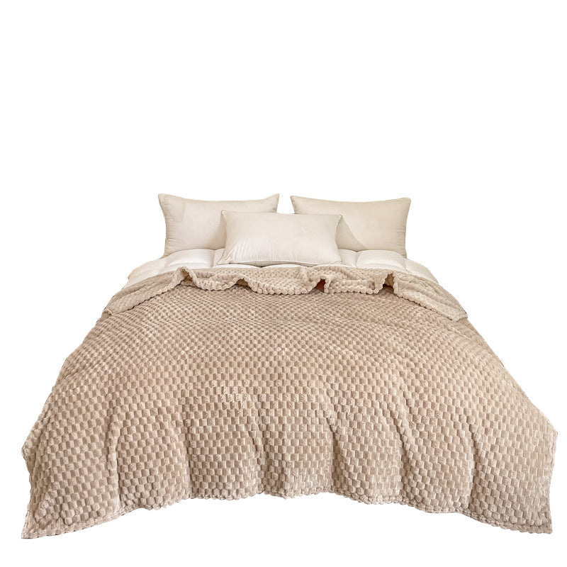 Luxurious Textured Throw Blanket
