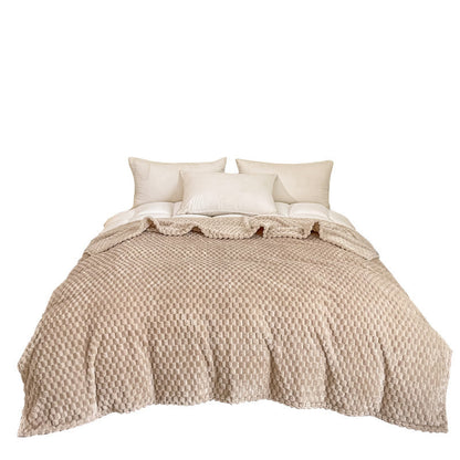 Luxurious Textured Throw Blanket
