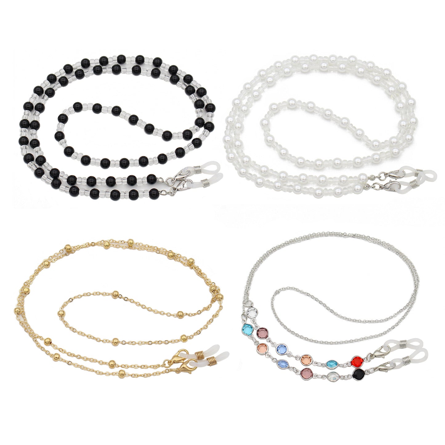 Elegant Silver Chain Necklace Acalora