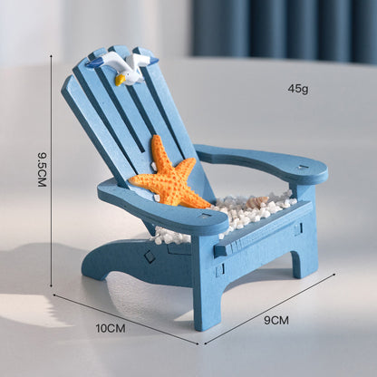 Miniature Beach Chair Decor