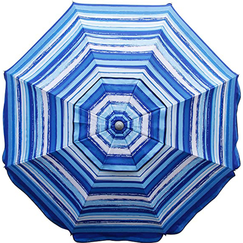 Women's Striped Sunshade with stable ground anchoring Karnz
