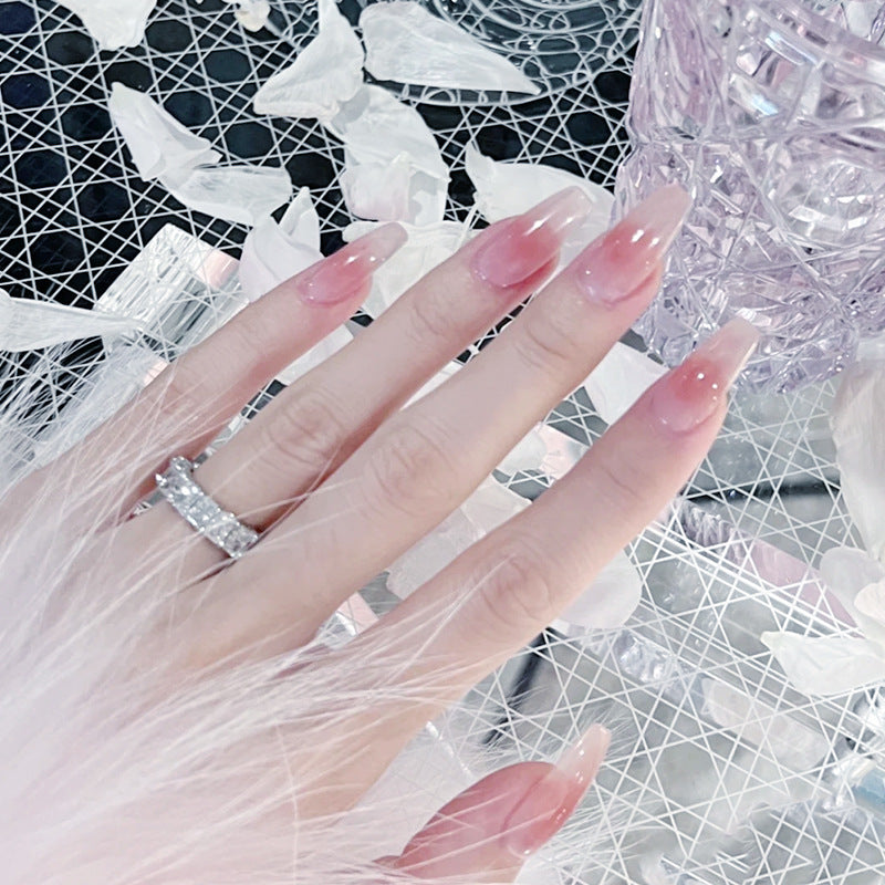 Acrylic nail set with elegant ombre effect Acalora