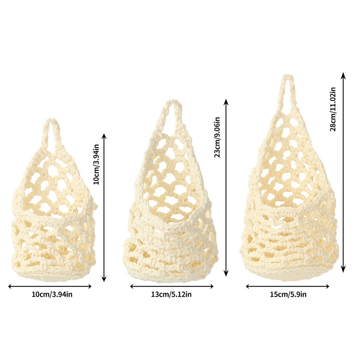 Decorative Crochet Storage Bag