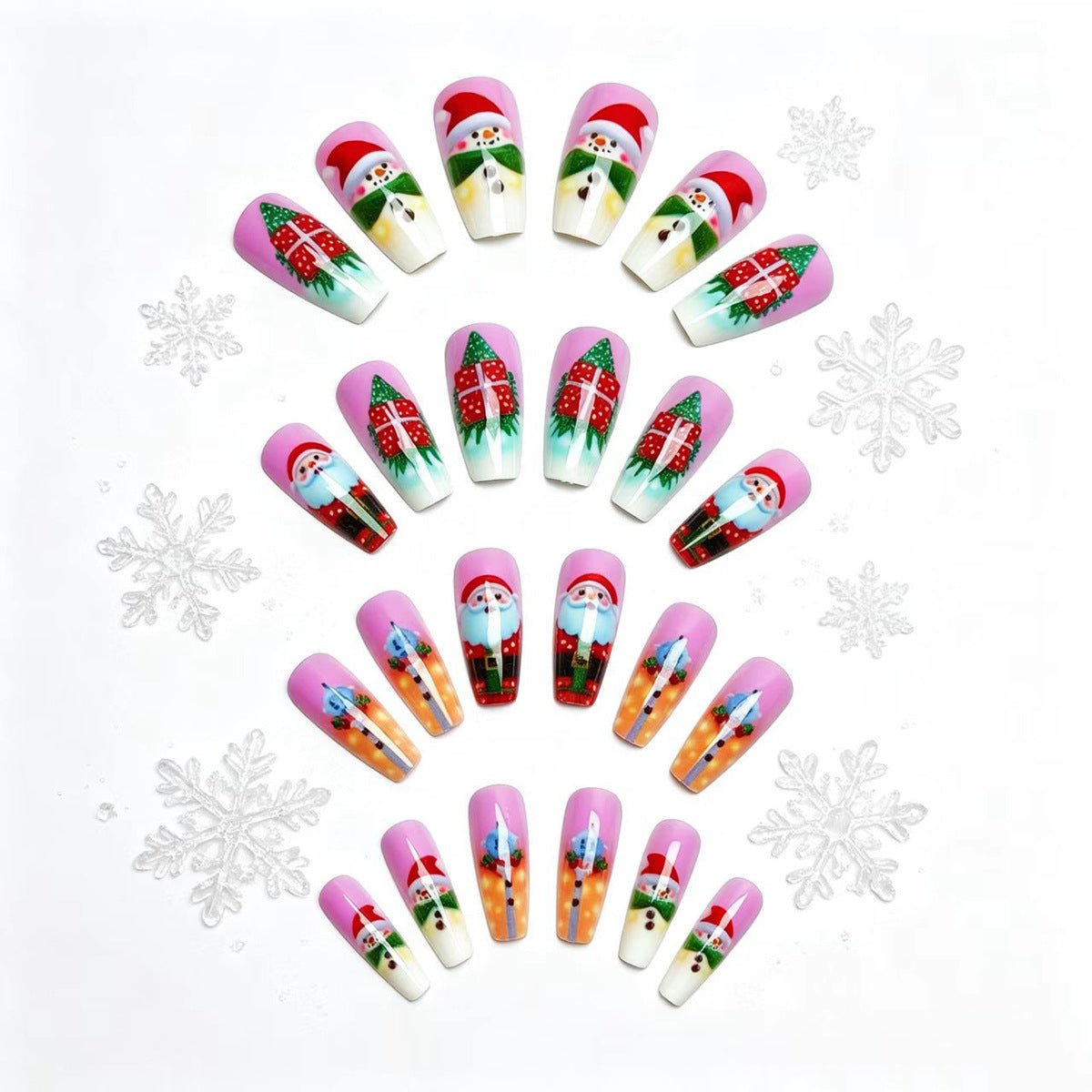 Festive 3D Decorative Nail Art Acalora