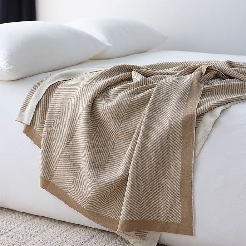 Cozy Knit Throw Blanket