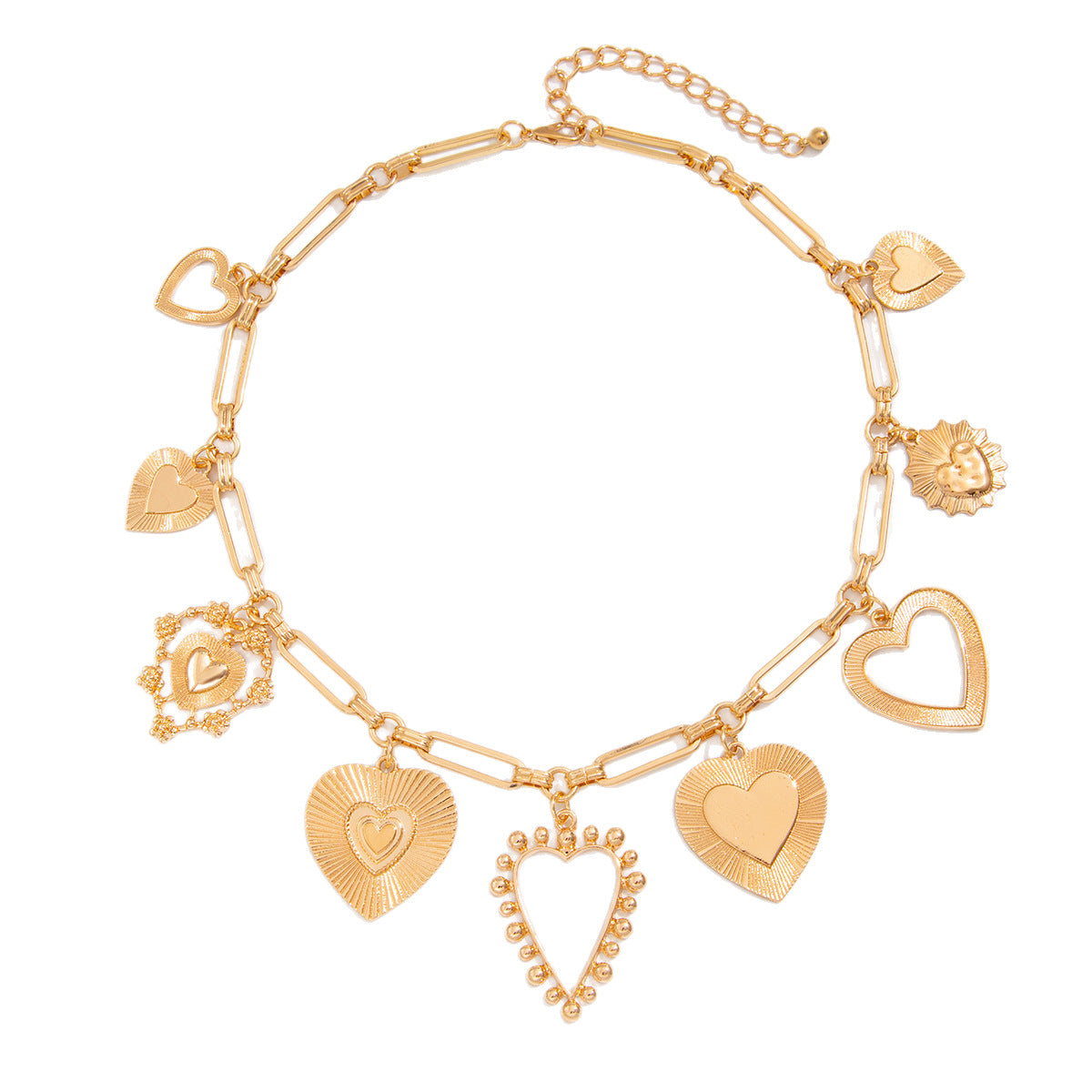 BowLift | Chunky Heart Charm Necklace