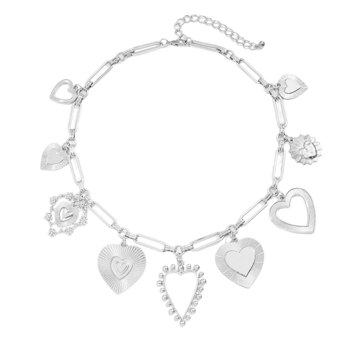 BowLift | Chunky Heart Charm Necklace