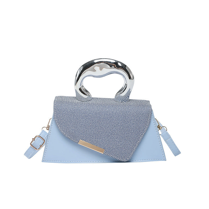Stylish Geometric Structured Handbag Acalora