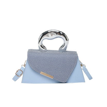 Stylish Geometric Structured Handbag Acalora