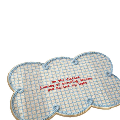 Heart-Patterned Bathroom Mat