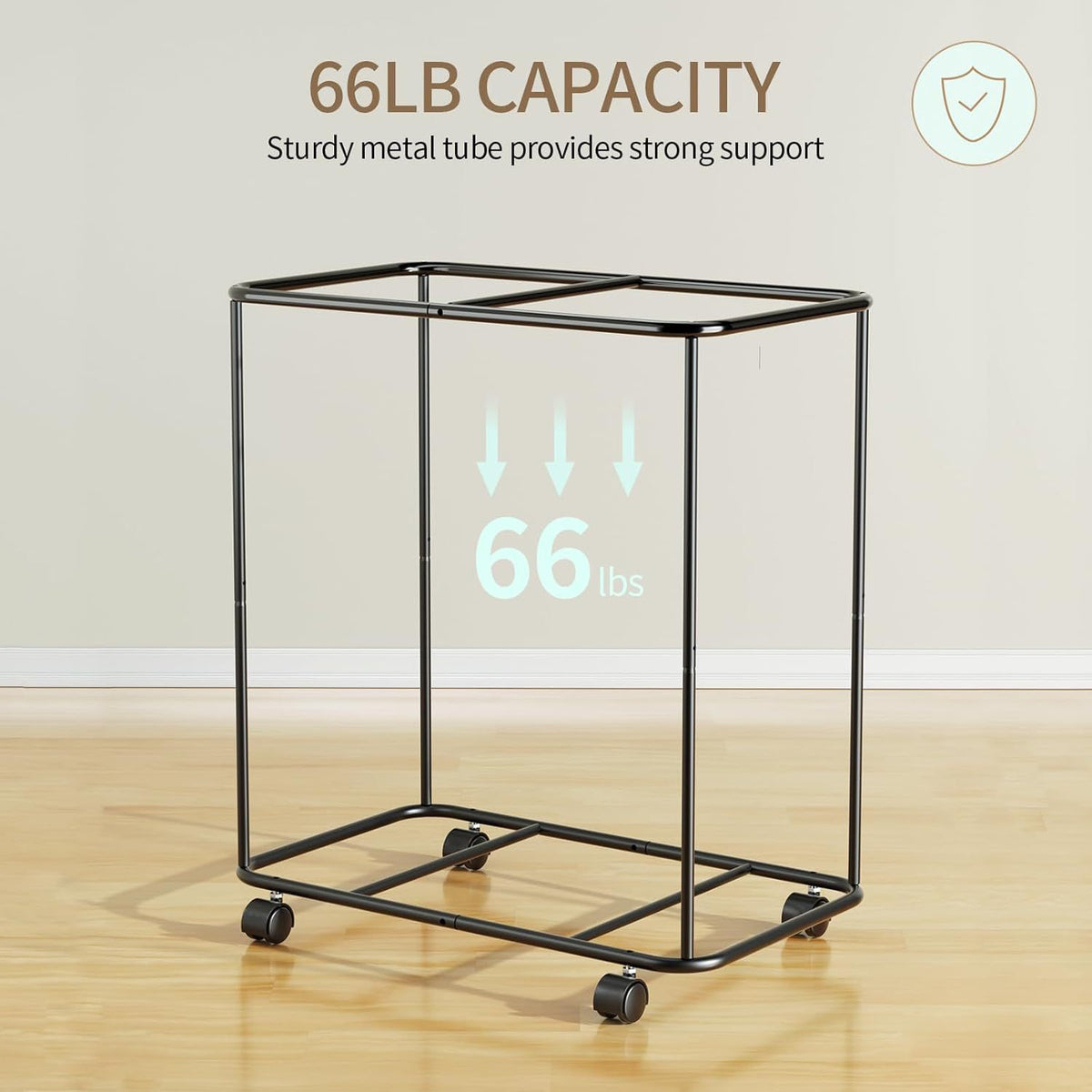 Laundry basket with large volume Acalora