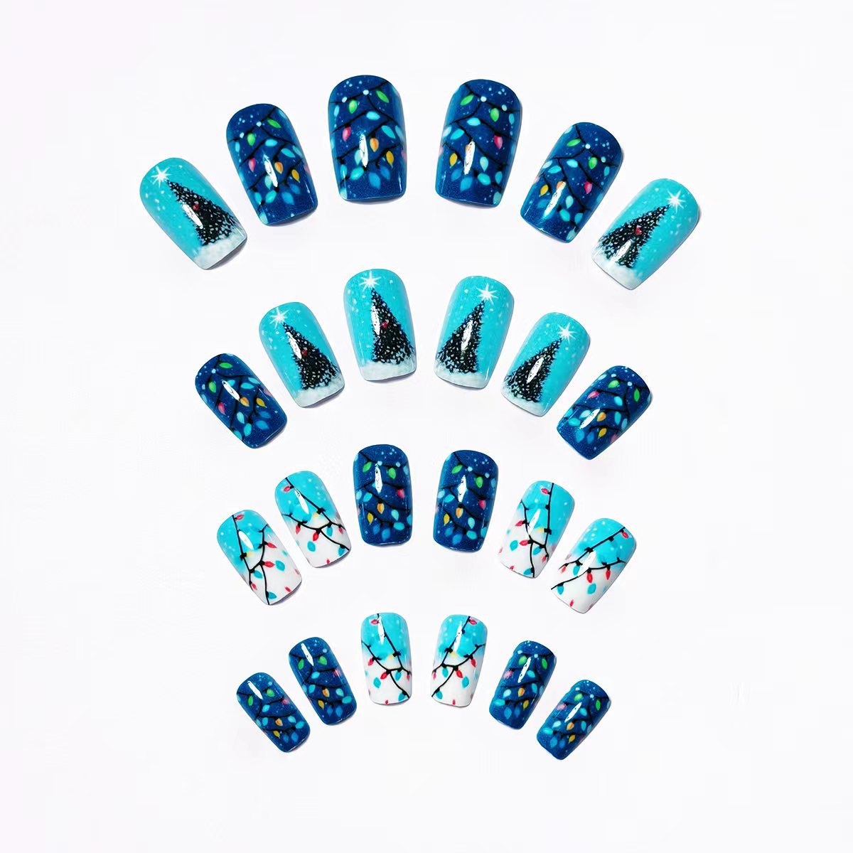 Artistic Holiday Nail Art Acalora