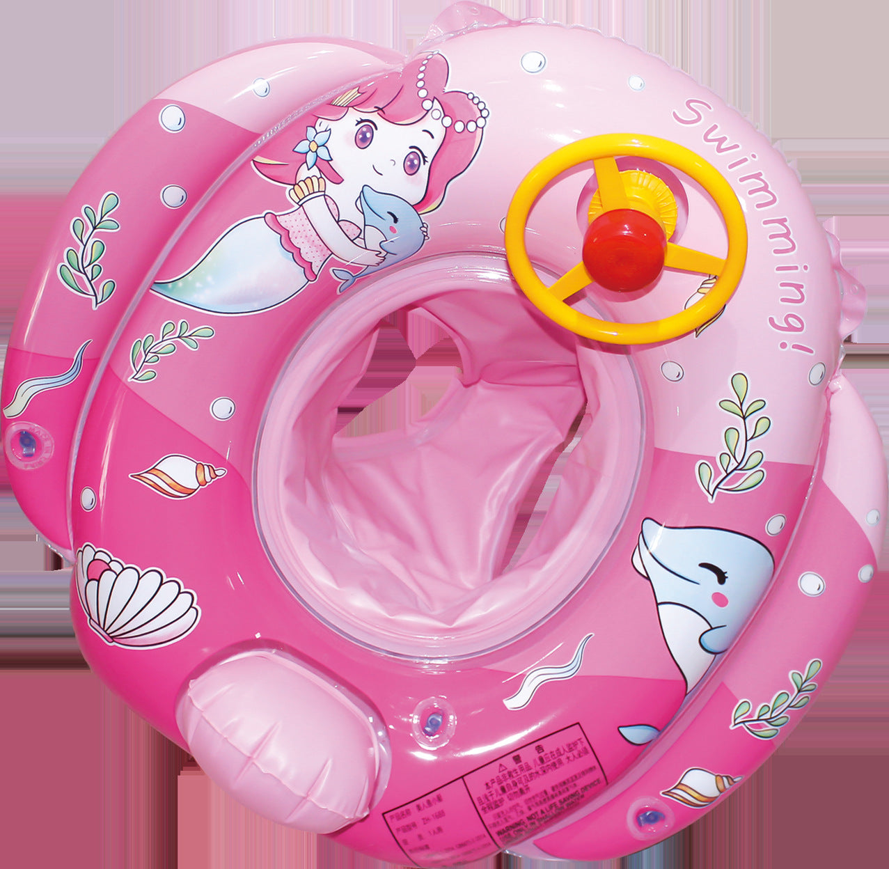 Women's Inflatable Swim Ring with Safety Control Karnz