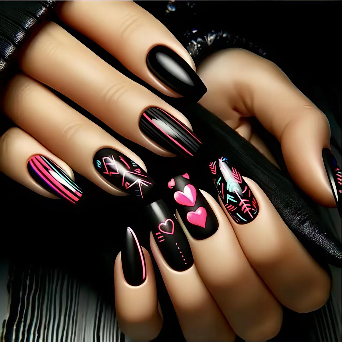 Creative Graphic Nail Art Acalora