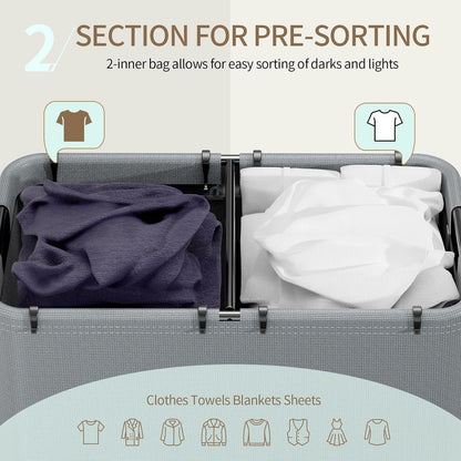 Laundry basket with large volume Acalora