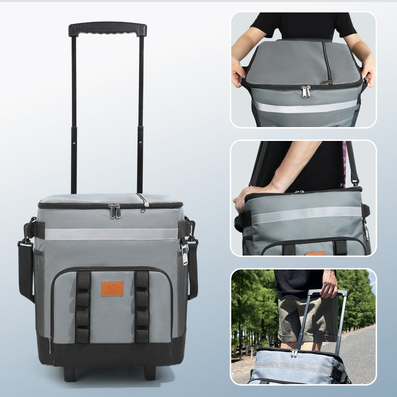 Women's travel cooler bag with extendable handle Karnz