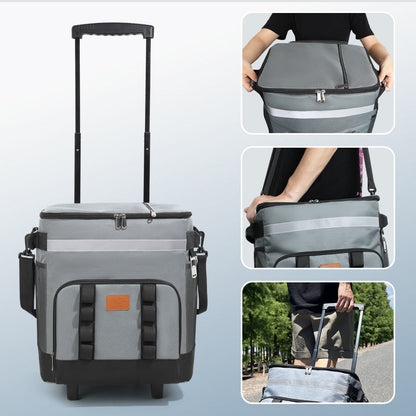 Women's travel cooler bag with extendable handle Karnz