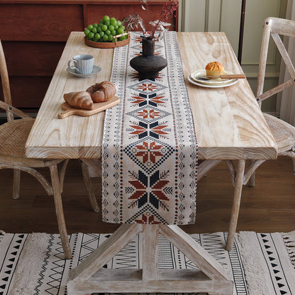 Artistic Geometric Table Runner