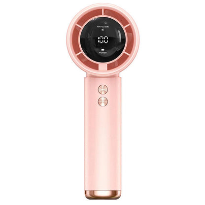 Women's portable multi-function fan with digital display Karnz
