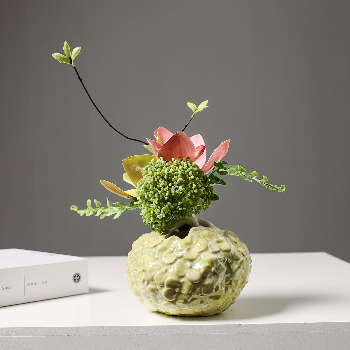 Decorative Floral Ceramic