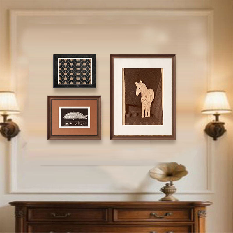 Framed Artistic Fish Print