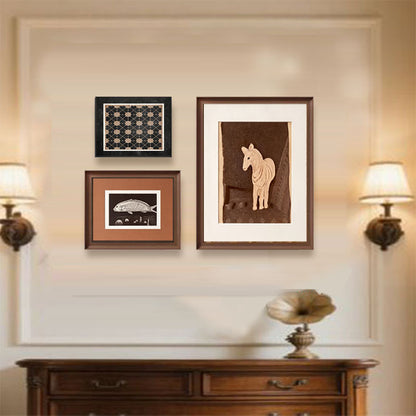 Framed Artistic Fish Print
