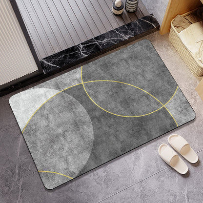 Geometric Patterned Anti-Fatigue Bath Mat Acalora