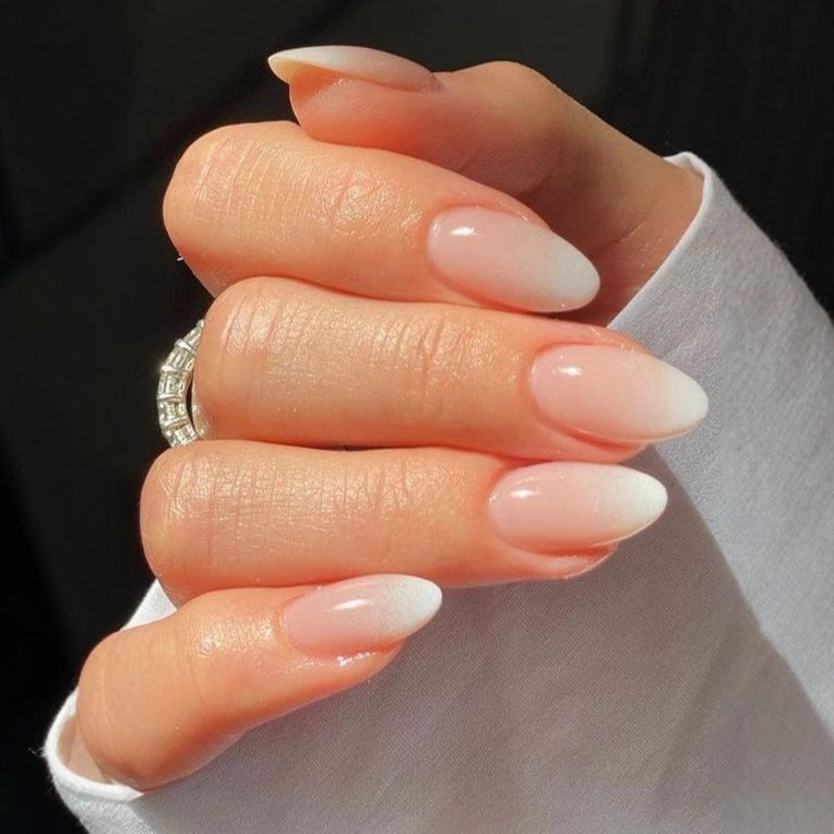 Premium Nails with French Tip Acalora