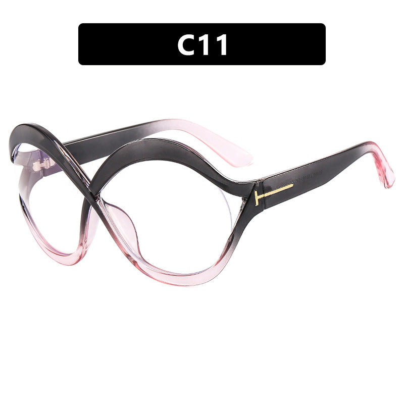 Ladies extravagant shaped sunglasses Bowlift