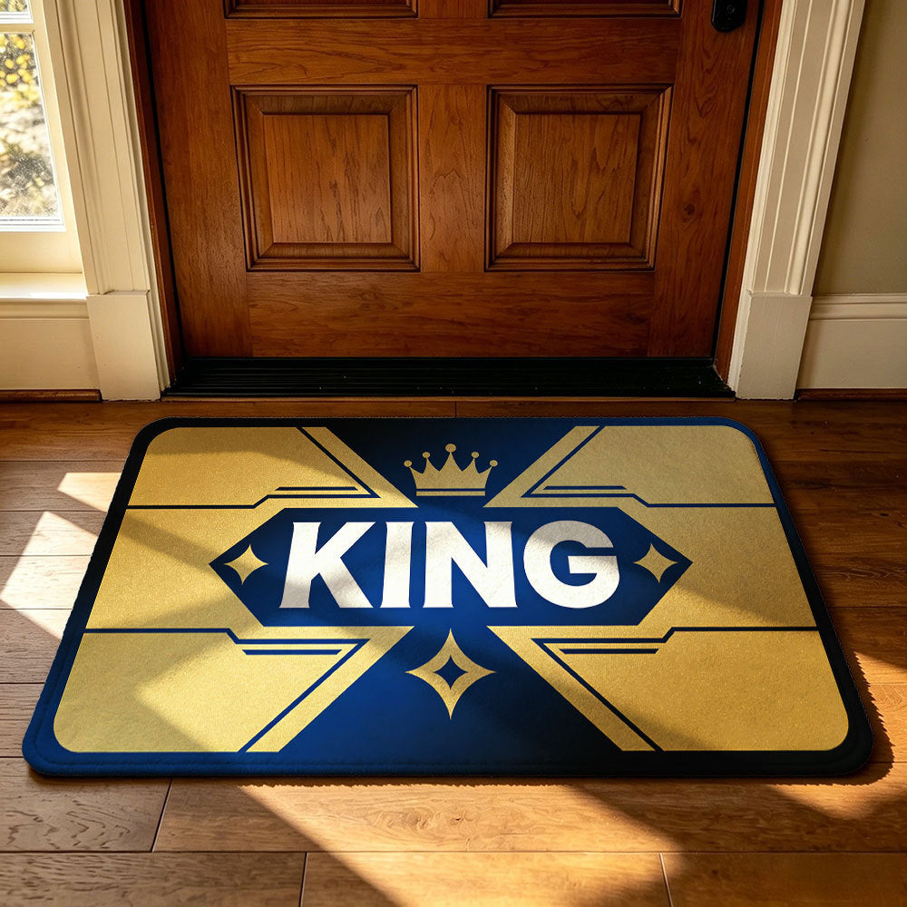 Unisex Tropical-Themed Decorative Doormat
