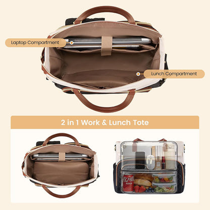 Multi-Functional Quilted Utility Tote Acalora