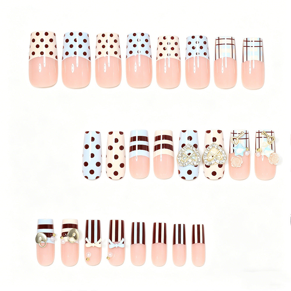 Decorative Press-On Nail Art Kit Acalora