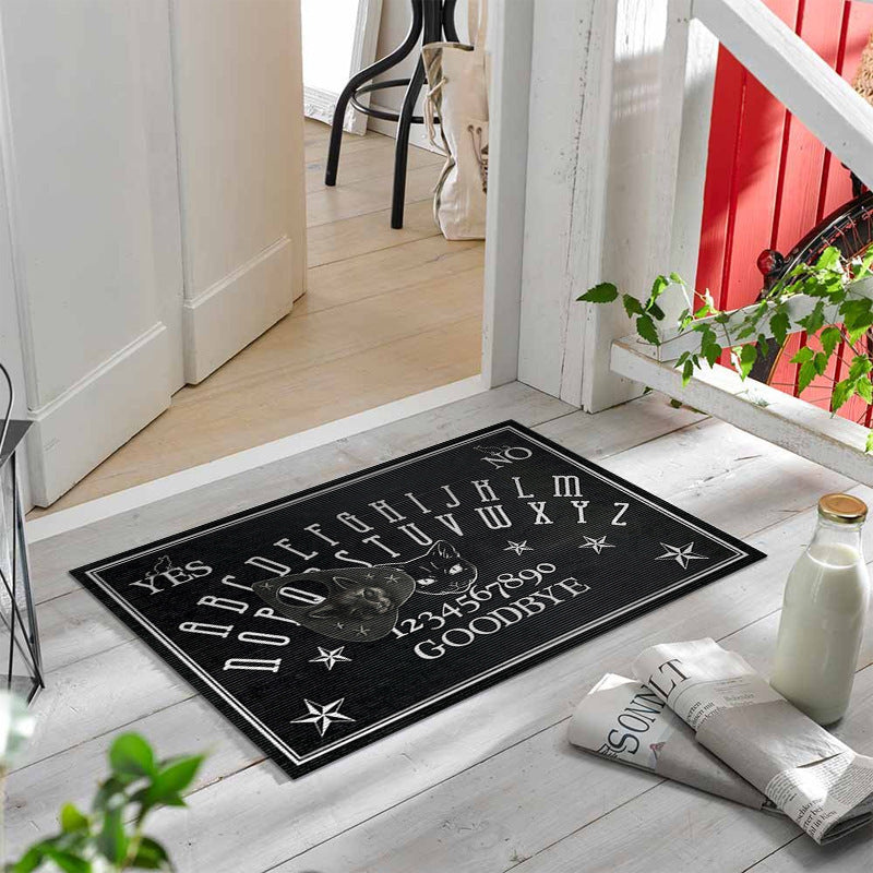 Artistic Ouija Board Welcome Mat Acalora