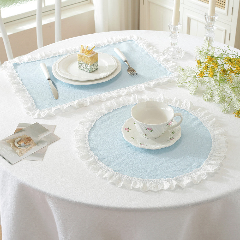 Lace Trimmed Placemats