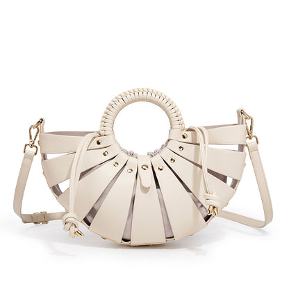Elegant Fan-Shaped Handbag Acalora
