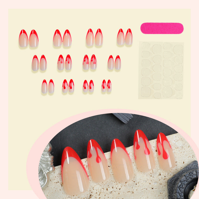 Premium Artistic Press-On Nail Set Acalora