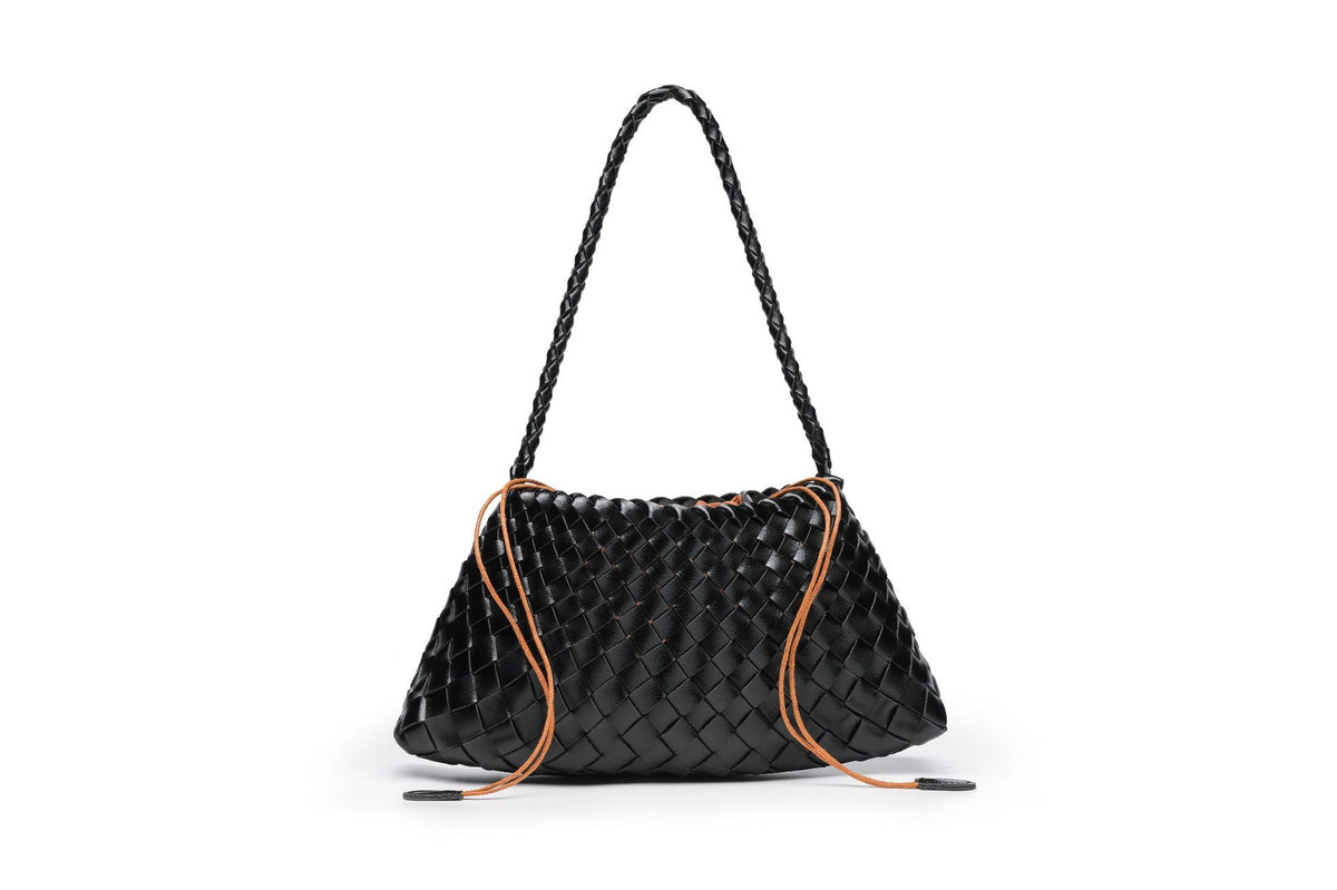 Textured Woven Shoulder Bag Acalora