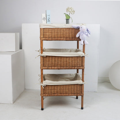 Multi-Tier Woven Storage Rack Acalora 1787892970