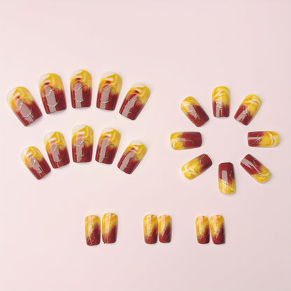 Marble Design Nail Art Acalora