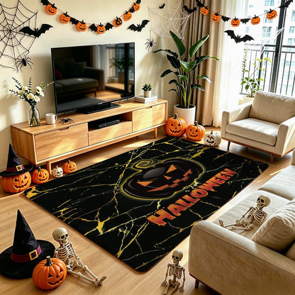 Unisex Halloween-Themed Area Rug