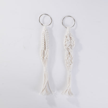 Key jewelry with macrame design Acalora