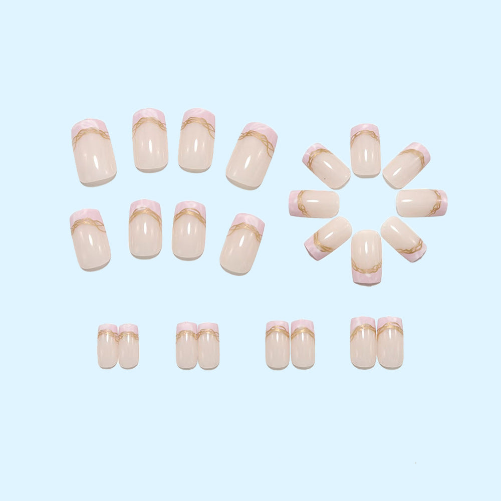 Luxury glamour design artificial nails Acalora