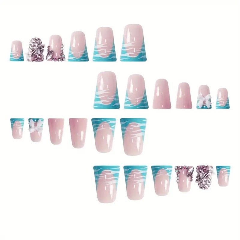 Decorative Acrylic Nail Enhancements Acalora